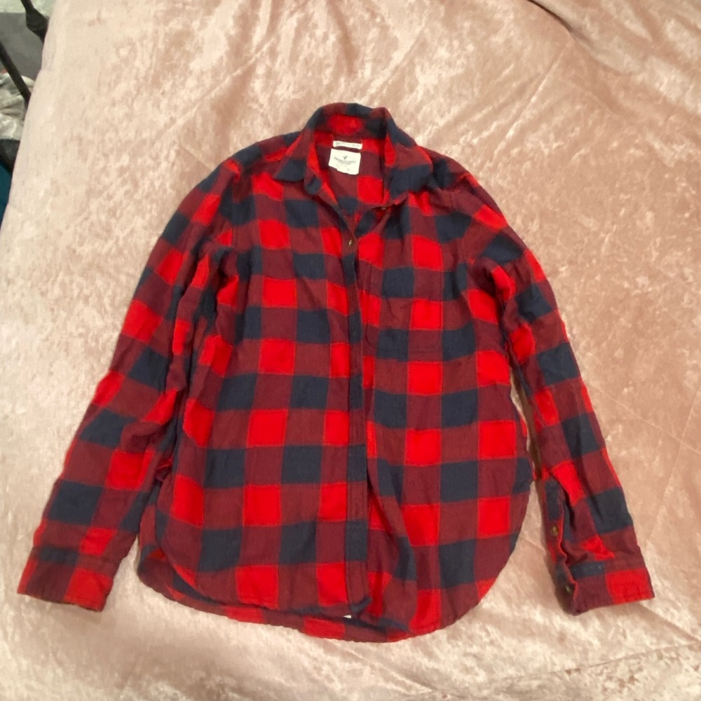 American Eagle boyfriend flannel